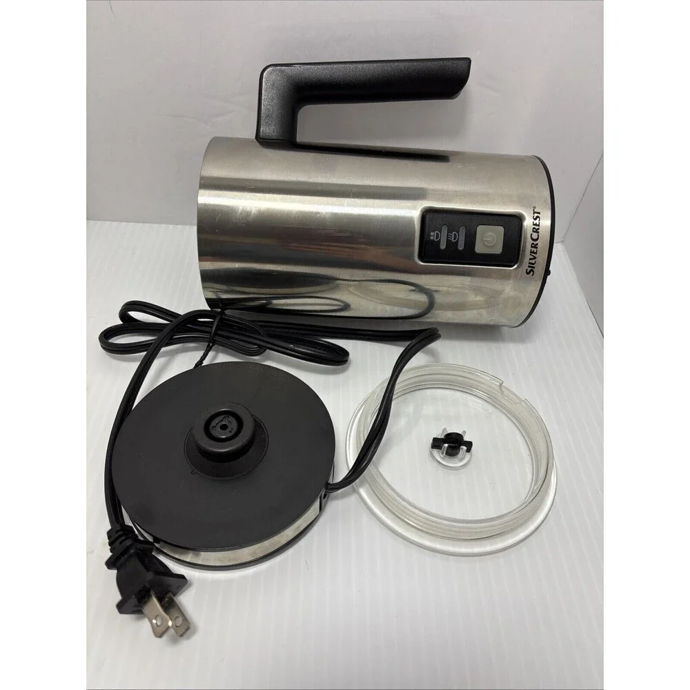 Silvercrest Electric Milk Frother with‎ hot warm & cold function.